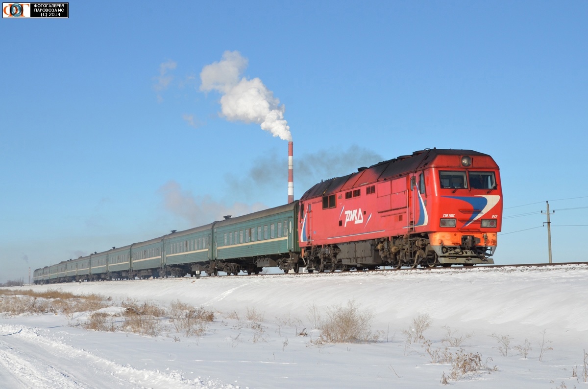 Скорый поезд №330Ч Москва Казанская — Душанбе-1